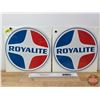 Image 1 : ROYALITE Round Decals (2) (12"Dia)