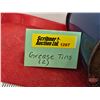 Image 8 : Grease Tins (2) : MICA AXLE GREASE & ? Made in USA Tin (Mica Measures: 2-1/2"H x 4"Dia)