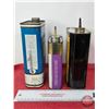 Image 3 : Oil Tins (3) : AIRWAYS Special Washing Machine Lubricant; Allstate Penetrating Oil; Mitee Thread Cut