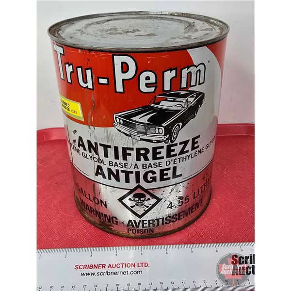 Tru-Perm Antifreeze Can (8"H x 7"Dia)