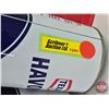 Image 8 : Oil Cans (2): Texaco Havoline Motor Oil (SAE 10W & SAE 2020WHD) (Tallest Measure: 5-3/4"H x 4"Dia)