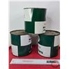 Image 3 : TEXACO Grease Cans (3):  ~ Marfak No. 2 Heavy Duty ~ Marfak Heavy Duty ~ Lubricants (6-1/4"H x 6-1/4