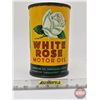Image 2 : Oil Can : WHITE ROSE Motor Oil (3-1/4"H x 2"Dia)