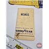 Image 3 : GOOD YEAR Collector Combo :  ~ Fan Belt Selector & Radiator Hose Guide (Measures: 7-3/4"H x 3-3/4"W)