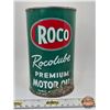 Image 2 : Oil Can : ROCO Rocolube Premium Motor Oil (6-1/2"H x 4"Dia)