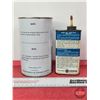 Image 4 : GM / Chryco Collector Combo (2): ~ GM Steering Fluid Can (6-1/2"H x 4"Dia) ~ Chryco Parts Manifold H