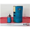 Image 3 : FORD Tin Collector Combo (2) : ~ Special Low Temp Power Steering Fluid Can  ~ Lock Lubricant Tin (Ta