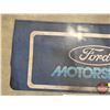 Image 2 : Vintage Ford Motorsport Mechanics Fender Cover/Apron (Measured Folded : 35"H x 14-1/4"W)
