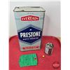 Image 8 : Prestone Collector Combo (4): ~ Anti-Freeze Pail ~ Anti-Freeze Tin ~ Gas Line Prime ~ Anti-Freeze Ta