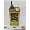Image 1 : Lister Sepoyle Separator Oil Tin (Measured with Spout : 7"H x 2-3/4"W x 2-3/4"D)