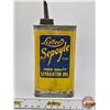 Image 2 : Lister Sepoyle Separator Oil Tin (Measured with Spout : 7"H x 2-3/4"W x 2-3/4"D)