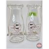 Image 3 : Milk Bottles (2) with Carrier (Carrier Measures: 8-3/4"H x 6"W x 3"D)