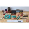 Image 1 : Collector Combo - Variety Tins; Boxes; etc! : Whiz; Tip Top; Stix Tite; Camel Tins; Ask me About Tir
