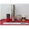 Image 4 : FINA Collector Combo (4) : ~ Rubber Repair Kit ~ Finalube Tube (FULL!) ~ Sealant Jar ~ Lock De-Icer 