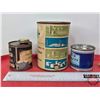 Image 2 : BAPCO Cans (3): Varnish; Pure Putty & Truck Enamel (All Full or Partial Full)  (Largest Can Measures