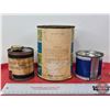 Image 3 : BAPCO Cans (3): Varnish; Pure Putty & Truck Enamel (All Full or Partial Full)  (Largest Can Measures