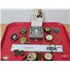 Image 1 : Collector Combo : Vintage Automotive Parts/Gauges & Studebaker Print Blocks (See Pictures for Detail