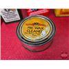 Image 2 : Tin / Can Combo (6): ~ Freeman's Dust Absorber ~ One Step Color Black Turtle Wax ~ Demo-Home Auto Cl
