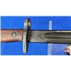 Image 2 : Bayonette with Sheath (Total Measures: 22-3/4"L) (See Pictures for Markings)