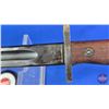 Image 5 : Bayonette with Sheath (Total Measures: 22-3/4"L) (See Pictures for Markings)