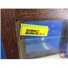 Image 7 : Vintage wood / Glass 4-Side Counter Top Display Case (14-1/2"H x 15-3/4"W x 10-3/8"D)