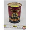 Image 1 : Family Cooking Molasses Tin (4-1/2"H x 3-1/2"Dia)