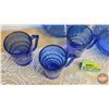 Image 3 : Cobalt Blue Bowls (2) & Shirley Temple Mugs (3)