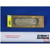 Image 1 : Brass Mail Door Slot "LETTERS" (2-1/2"H x 7-1/2"W x 1"D)