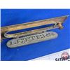 Image 2 : Brass Mail Door Slot "LETTERS" (2-1/2"H x 7-1/2"W x 1"D)