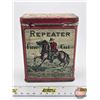 Image 4 : REPEATER Fine Cut Tobacco Tin (4-3/4"H  x 3-3/4"W x 2-1/2"D)