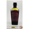 Image 1 : Elixir Bottle : Embossed "NECTAR the Golden Life of Health and Vitality" (Corked) (6-1/4"H)