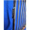 Image 8 : Brass Teller Cage Bars (20-1/2"H x 24-1/4"W x 3/4"D)