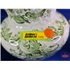 Image 11 : Pitcher & Basin Set (3 pcs) (Note: Basin Crack) (Basin Measures: 17"Dia)