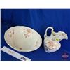 Image 3 : Pitcher & Basin (2pc) : Stoke on Trent (Basin Measures: 16"Dia)