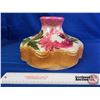 Image 2 : Hurricane Lamp Shade : Floral (12"Dia)