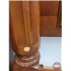 Image 18 : King Size Four Post Canopy Bed & Side Tables (2) (Tallest Point Measures: 95"H x 81"W x 99"D) (Moder