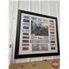 Image 1 : Beatles Ticket Stub Framed Collector Piece : American Invasion Photo ; 1964 American Tour Dates/Plac