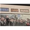 Image 8 : Beatles Ticket Stub Framed Collector Piece : American Invasion Photo ; 1964 American Tour Dates/Plac