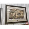 Image 1 : Duck's Unlimited : Framed Limited Edition Print "Mother's Love" by Denis Mayer Jr. : 1560/3000 (Fram