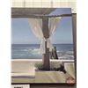 Image 2 : Beach Scene Canvas Wall Décor (22"H x 41"W x 2"D)