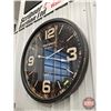 Image 2 : Large Modern Wall Clock "Antiquite de Paris 1887" (Battery Operated) (38-1/2"Dia) (SEE PICS!)