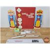 Image 1 : SHELL Collector Combo : Keychains, Pens, USA Travel Guide & Gasoline Alley Heritage Park Tickets (2)