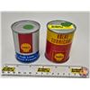 Image 1 : SHELL Gas Line Anti-Freeze Tin & Valve Lubricant (Both Full)