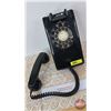 Image 3 : Black Rotary Telephone (9-1/2"H x 5"W x 4-1/2"D) (SEE PICS!)