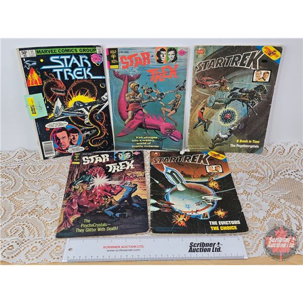 Star Trek Comics (5) (SEE PICS!)