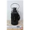 Image 3 : Caboose Lamp : H. L. Piper Co. Ltd. Montreal (One Blue Lens) (13-1/2"H) (SEE PICS!)