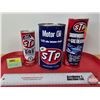 Image 1 : STP CAN TRIO (3) : Motor Oil, Snowmobile Gas Treatment & Double Power Gas Treatment