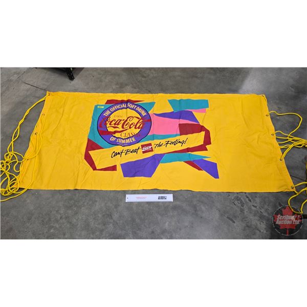 Coca-Cola Banner (35"H x 72"W)