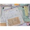 Image 2 : Large Selection of TEXACO Service Station Receipts / Ephemera