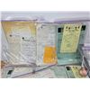 Image 3 : Large Selection of TEXACO Service Station Receipts / Ephemera